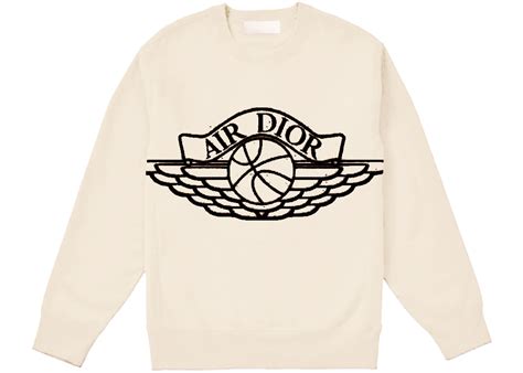 dior jordan wings|Dior x Jordan Wings Sweater Natural Men's .